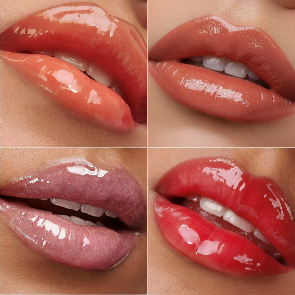 PHOFAY Jelly Lip Oil | Viral Glass Shine — 24H Hydration & Glossy Plump Lips
